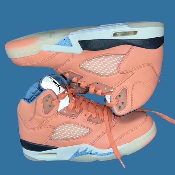 NWOB Air Jordan 5 x DJ Khaled Men's Shoes Crimson Bliss Leche Blue Size 5.5 W 7 - Picture 11 of 11